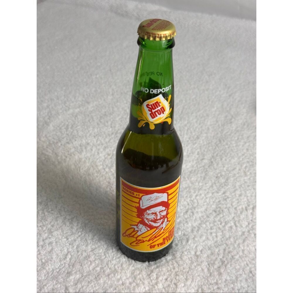 Dale Earnhardt Bottle Sun Drop Series #1 1979 Rookie Of The Year NASCAR Racing